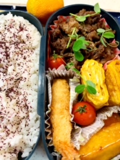 程よく手抜きのお弁当作り