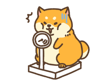 愛犬の肥満度チェックとフードの適正量